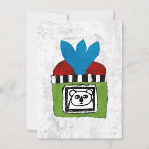 Koala auf Zuhause Grußkarte Karte