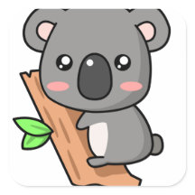 Koala-Aufkleber