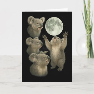 Koala Australien Tiere Tag Shirt Lustig für Frauen Karte