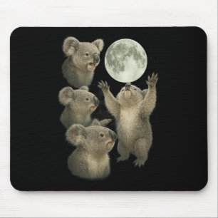 Koala Australien Tiere Tag Shirt Lustig für Frauen Mousepad