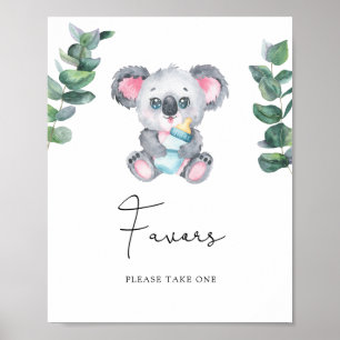Koala-Babydusche - Favoriten Poster