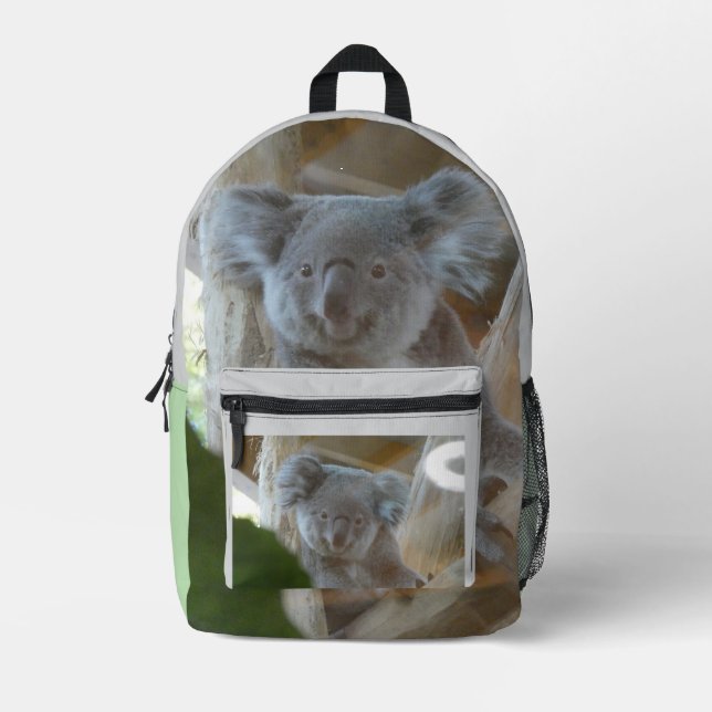 Koala Backpack Bedruckter Rucksack (Vorderseite)