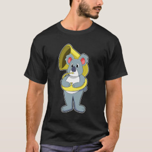 Koala Bär bei Musik mit Saxophon.PNG T-Shirt