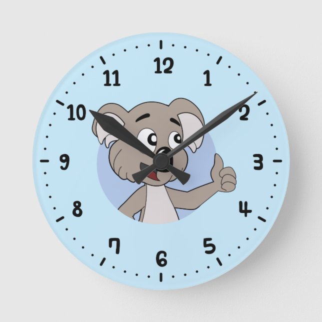 Koala Bär Cartoons rund um die Uhr (Vorderseite)