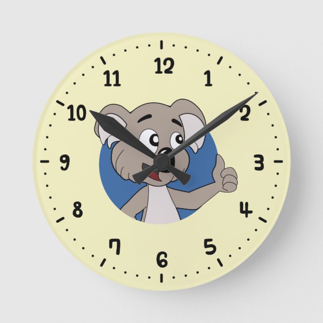 Koala Bär Cartoons rund um die Uhr (Vorderseite)