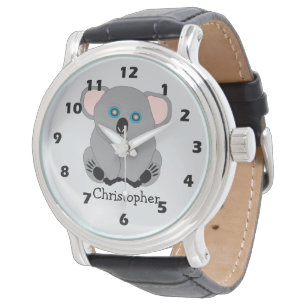 Koala-Bär-Design Armbanduhr