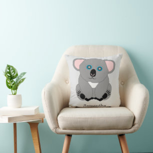 Koala-Bär-Design personalisiert Kissen
