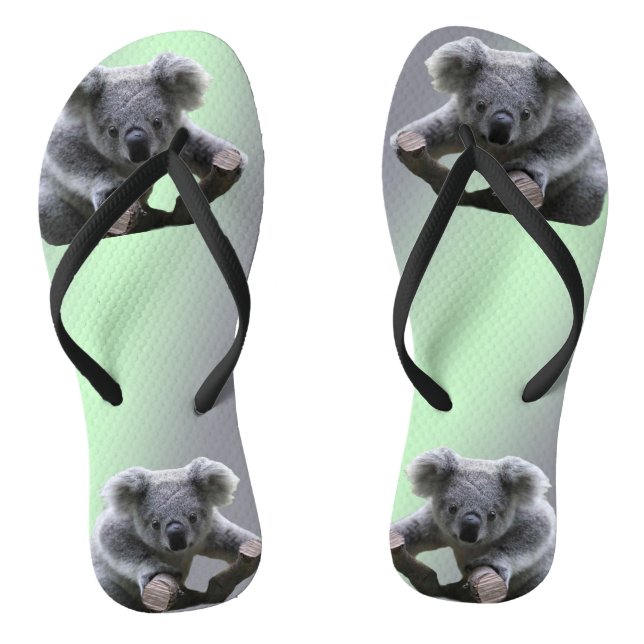 Koala-Bär Flip Flops (Fußbett)