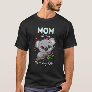 Koala Bär Geburtstagsgeburt Mama des Geburtstagska T-Shirt