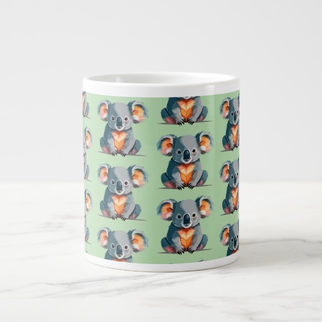 Koala-Bär Jumbo-Tasse (Vorderseite)