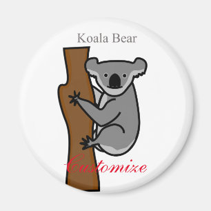 Koala Bär Kletterbaum Thunder_Cove Magnet