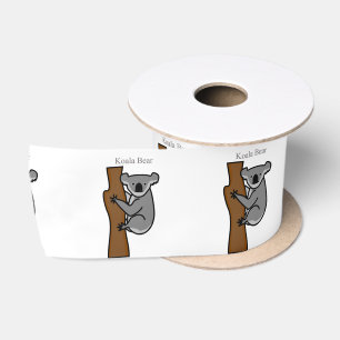 Koala Bär Kletterbaum Thunder_Cove Satinband