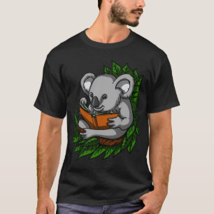Koala-Bär liest Bücher T-Shirt