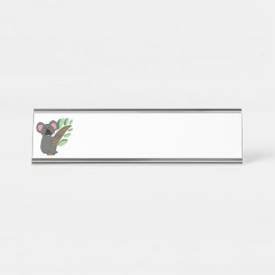 Koala-Bär Schreibtischnamensplakette