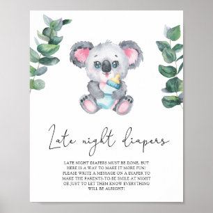 Koala Bär - Spätabendwindspiel Poster
