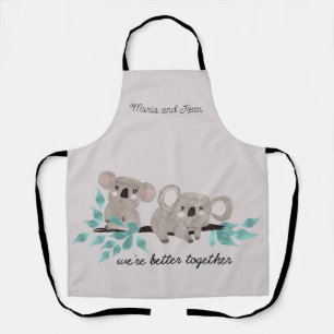 Koala-Bär-Wasserfarb-Schürze Schürze