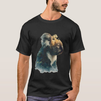 Koala-Bären-Liebhaber-Motiv Wildlife Tropisches Ti T-Shirt