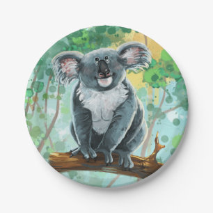 Koala Bärengeschenke und Zubehör Pappteller