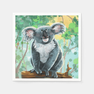 Koala Bärengeschenke und Zubehör Serviette