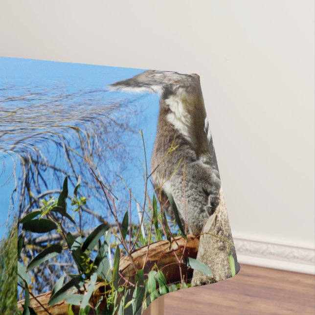 Koala Bärenzeit, um über das Leben nachzudenken, Tischdecke (Beispiel)