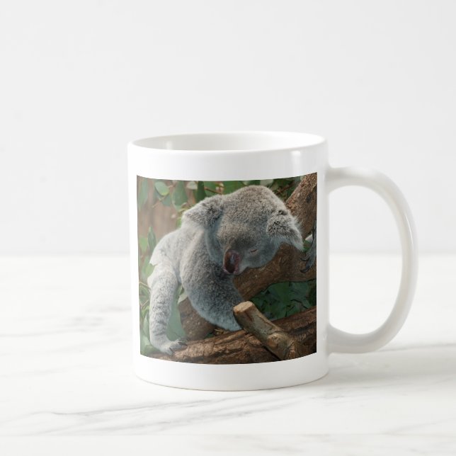Koala-Bärn-Australien-Teddybär-Schlaf Kaffeetasse (Rechts)