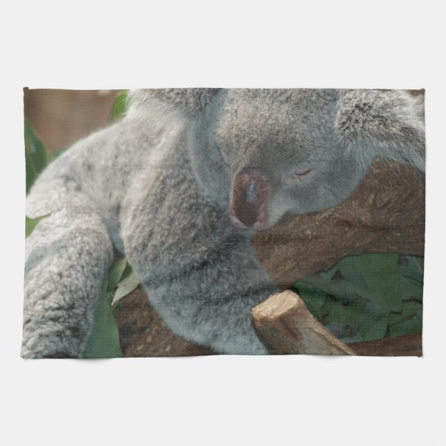 Koala-Bärn-Liebe-Tier-Schicksals-Geschenke Handtuch (Horizontal)