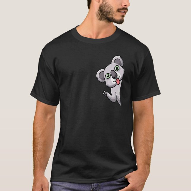 Koala Bärtiere von Männern Frauen Kleinkinder Ki T-Shirt (Vorderseite)