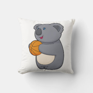 Koala Basketball-Spieler Basketball Kissen