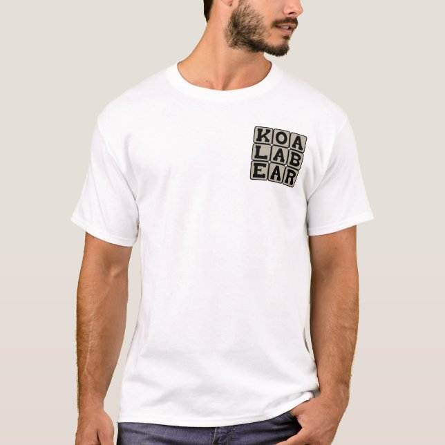Koala Bear, Australische Marsupial T-Shirt (Vorderseite)