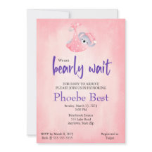 Koala bear Baby Dusche Einladung