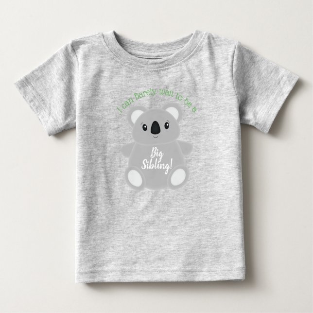 Koala Bear Babydusche Baby T-shirt (Vorderseite)