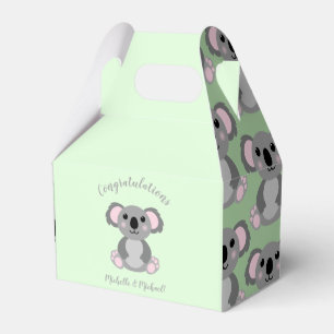 Koala Bear Babydusche Geschenkschachtel