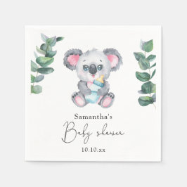 Koala Bear Babydusche Serviette