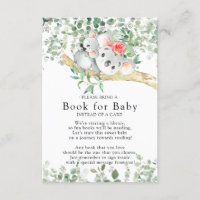 Koala Bear Boys Babydusche buchen für Babykarte