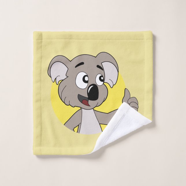 Koala bear cartoon wash cloth waschlappen (Waschlappen)