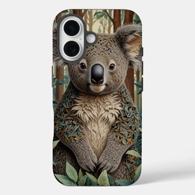 Koala Bear Case-Mate iPhone Hülle (Rückseite)