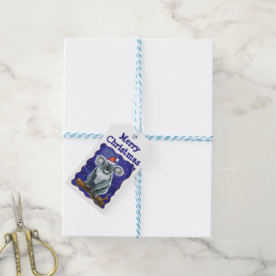 Koala Bear Christmas Geschenkanhänger