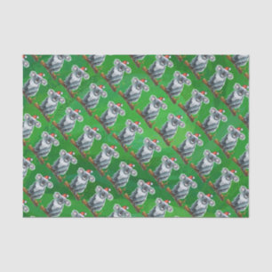 Koala Bear Christmas Seidenpapier