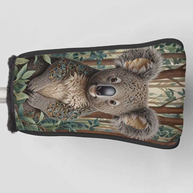 Koala Bear Golf Headcover (Vorderseite)