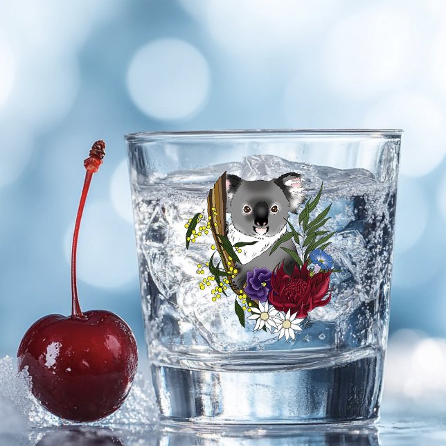 Koala Bear Green Schnapsglas (Von Creator hochgeladen)