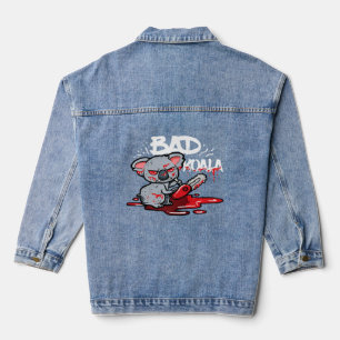 Koala Bear Halloween Bad Koala Jeansjacke