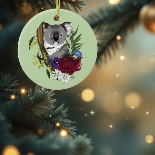 Koala Bear Keramik Ornament