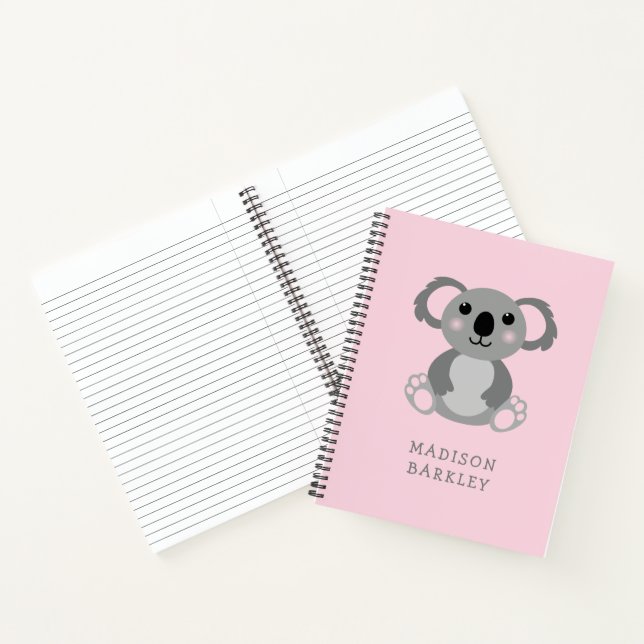 Koala Bear Kid's Niedlich Notizbuch (Innenseite)