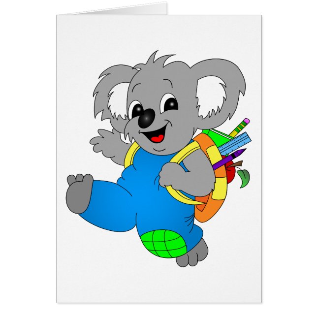 Koala Bear mit Rucksack (Vorne)