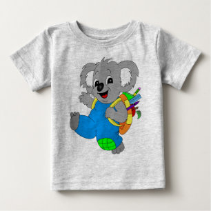 Koala Bear mit Rucksack Baby T-shirt