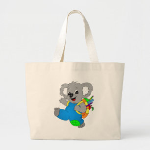 Koala Bear mit Rucksack Jumbo Stoffbeutel