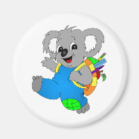 Koala Bear mit Rucksack