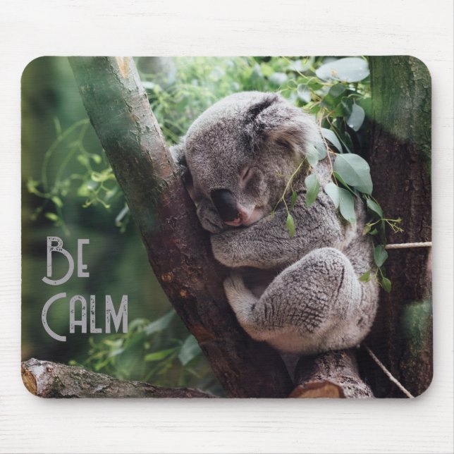 Koala Bear Niedlicher Tiere Mouse Pad Mousepad (Vorne)
