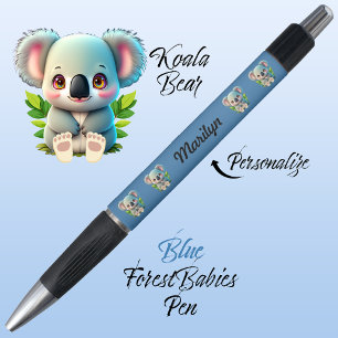 Koala Bear, Niedlicher Whimsical Woodland Animal B Kugelschreiber