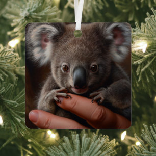 Koala Bear Ornament Aus Metall